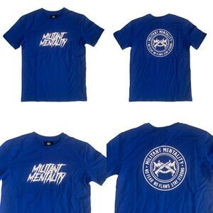 Militant Mentality Mens Size L No Fear No Flaws Stay Strong Short Sleeve T-Shirt